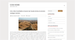 Desktop Screenshot of cosihome.fr